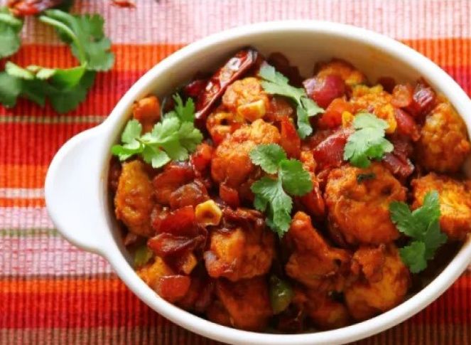 Crispy Mushroom Sweet Chilli (Paneer)
