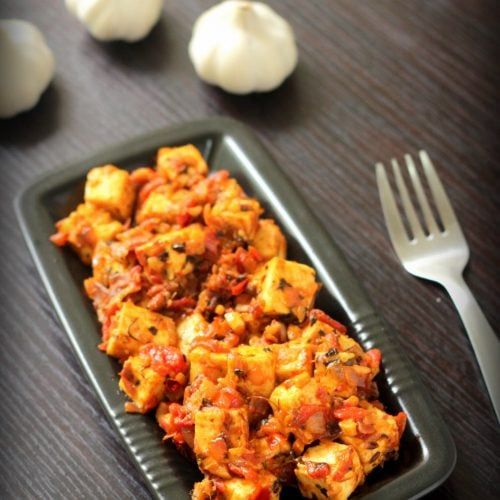 Garlic Paneer Dry