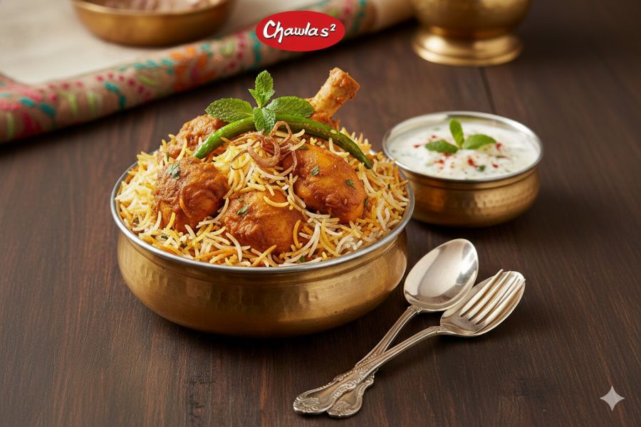 Hyderabadi Chicken Biryani