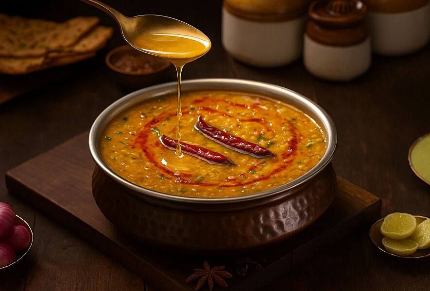 Desi Ghee Dal Tadka