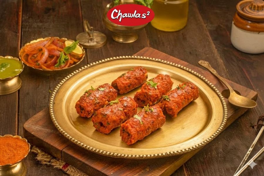 Mutton Seekh Kebab [Hand Made Not The Frozen One]