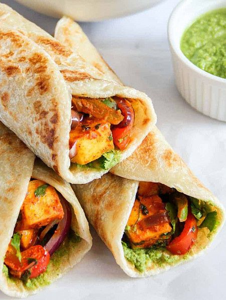 Veg Jalfrezi Roll