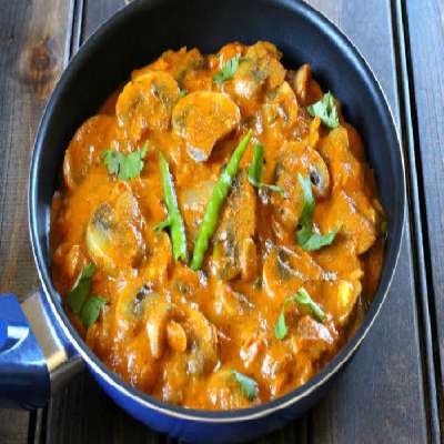 Butter Mushroom Masala