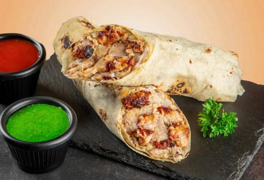 Chicken Malai Tikka Roll