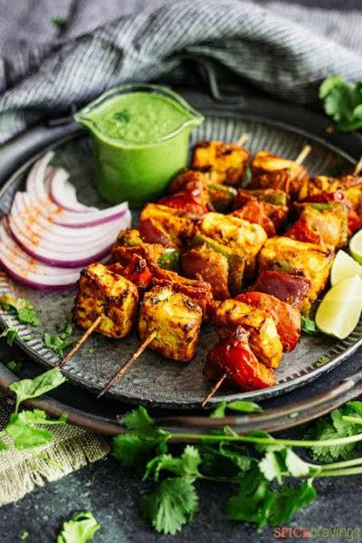 Peri Peri Paneer Tikka