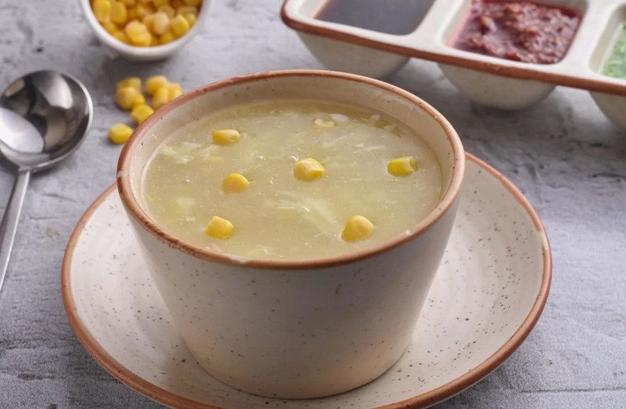 Veg Sweet Corn Soup