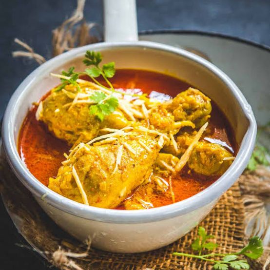 Chicken Dhaniya Adraki