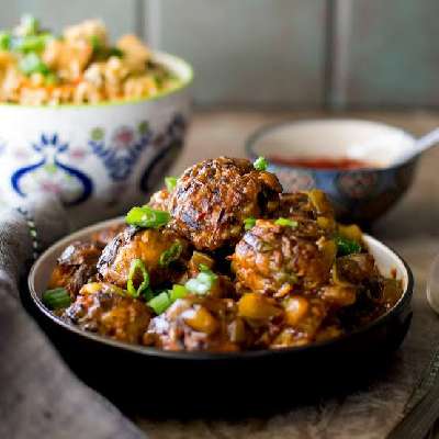 Veg Manchurian [8pcs]