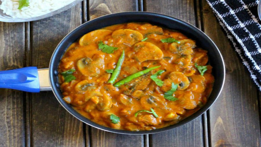 Mushroom Butter Masala