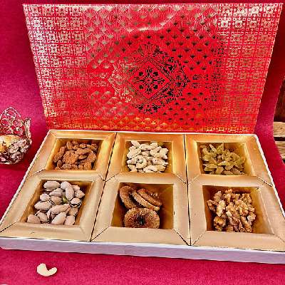 Gifting  - Dry Fruit Red Box