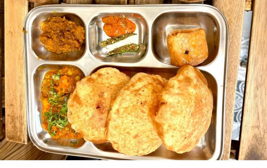 Banarsi Special ,Bedmi Puri, Aloo Sabzi With Meetha Kaddu