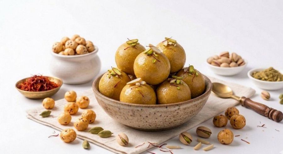 Ghee Besan Ladoo