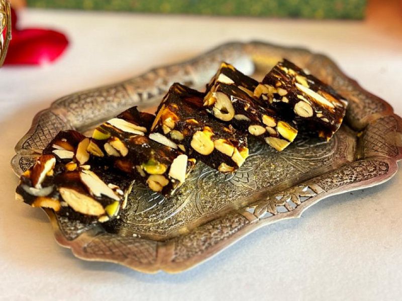 Dates Nuts  Burfi