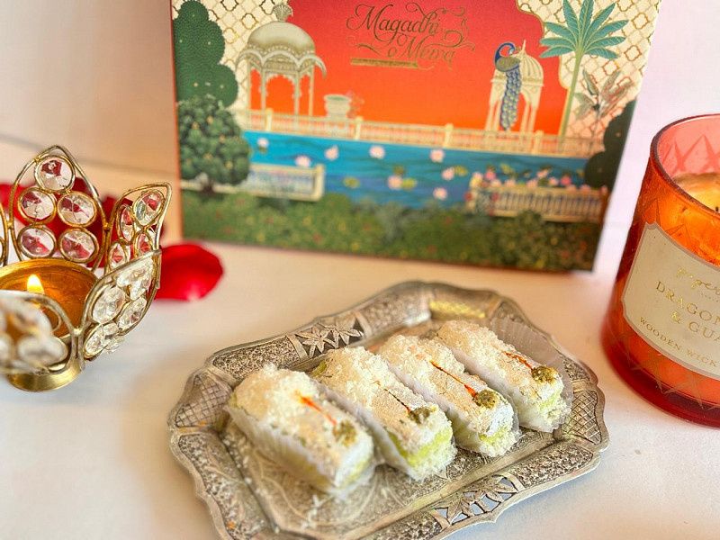 Mawa Gulkand Roll