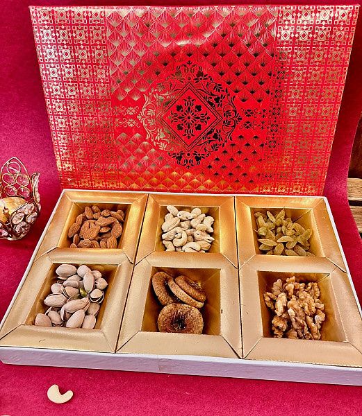 Gifting  - Dry Fruit Red Box