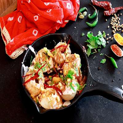 Dahi Poori (6 Pcs) (Per Plate)