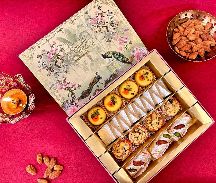 Gifting -Dry Fruit And Khova Mix Boxes 500gm