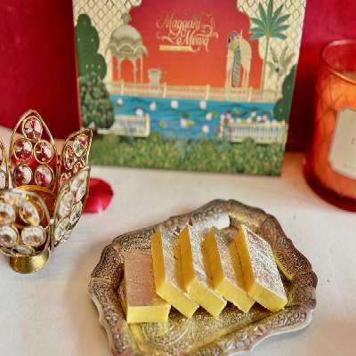 Magadhi Khoya Burfi