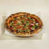 Zucchini, Sundried Tomato, Olives Neapolitan Pizza