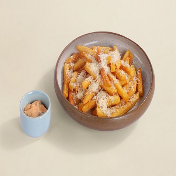 Truffle Oil Parmesan Fries (170 Gms).