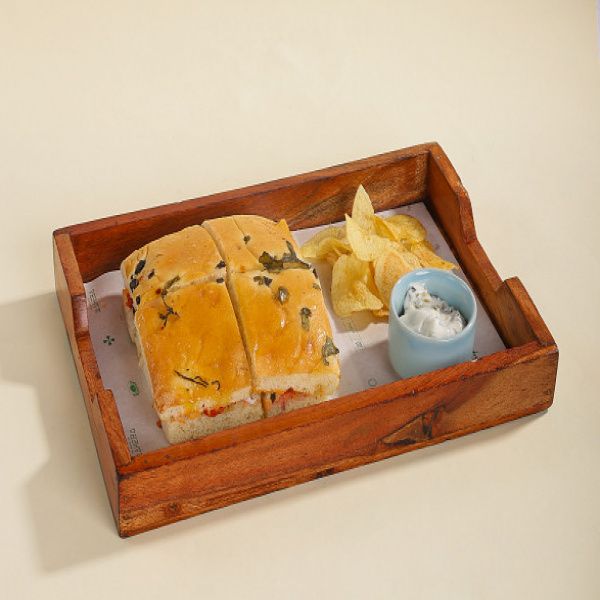 Grilled Caponata Focaccia (250 Gms)