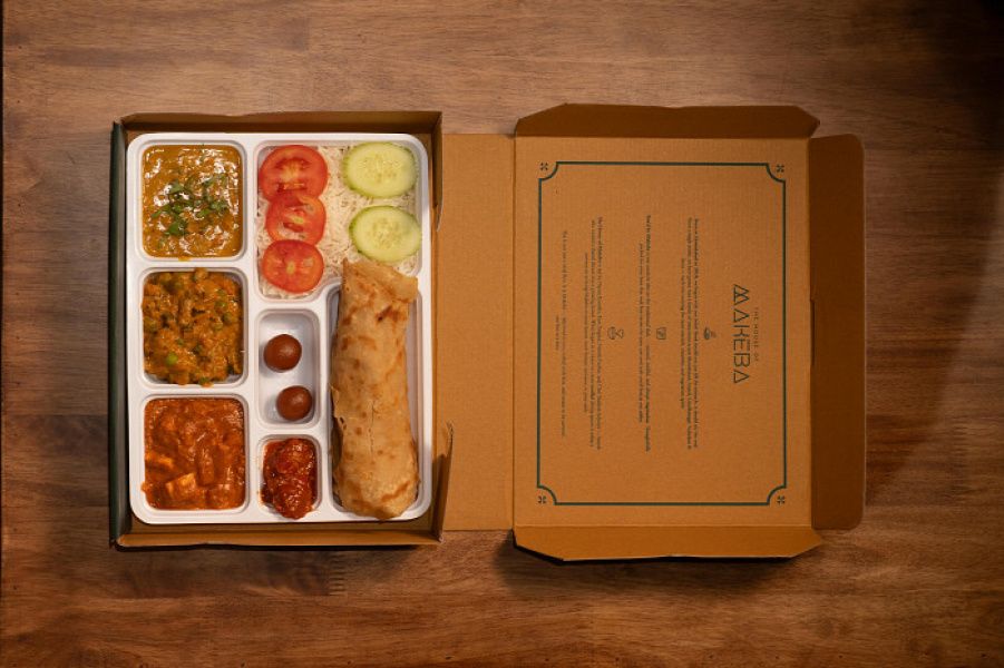 BOX’D Veg Thali By Makeba