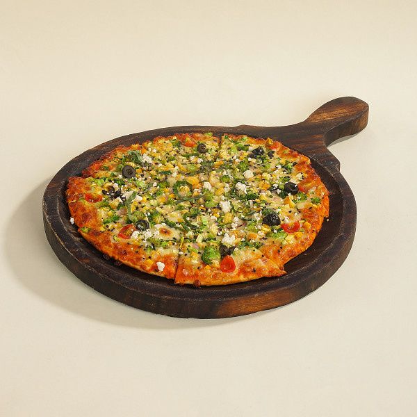 Greek Sesame Pizza 10 Inch (25 Cms)