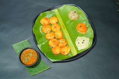 Ghee PODI Mini Idli (10 piece)
