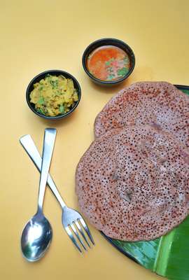RAGI Dosa (Healthy)