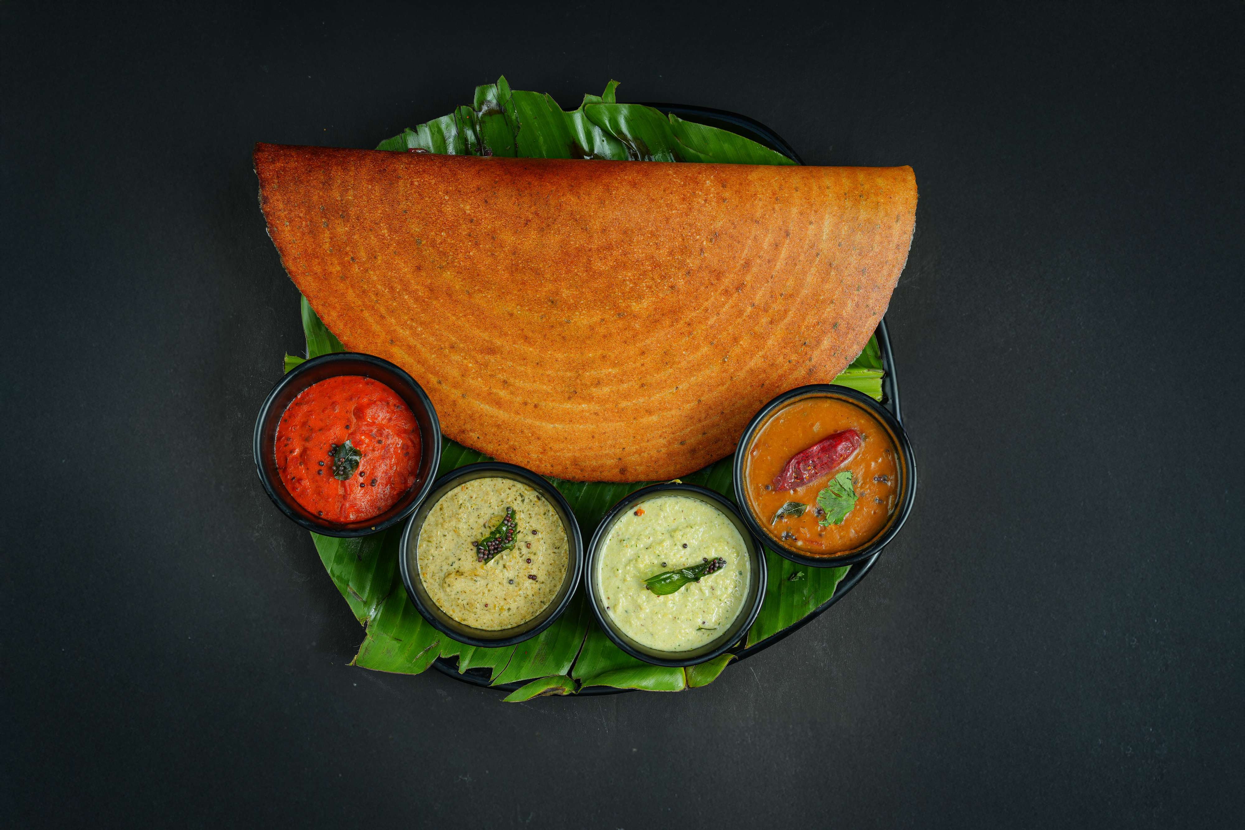 Ghee Garlic Roast Dosa