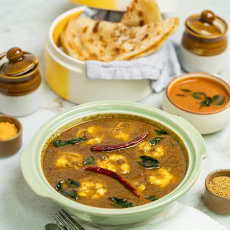 [SPICY] Parottas & Karaikudi Prawn Curry