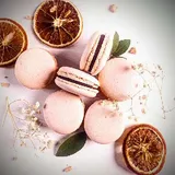 Chocolate Orange Macaron