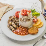 Eggless Continental Breakfast