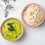 Thai Green Curry With Rice [Veg]