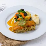 Grilled Chicken Steak In Habanero Mango