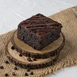 Dark Chocolate Brownie With Ice-cream