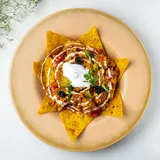 Chicken Keema Nachos