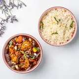 Kung Pao Chicken With Rice