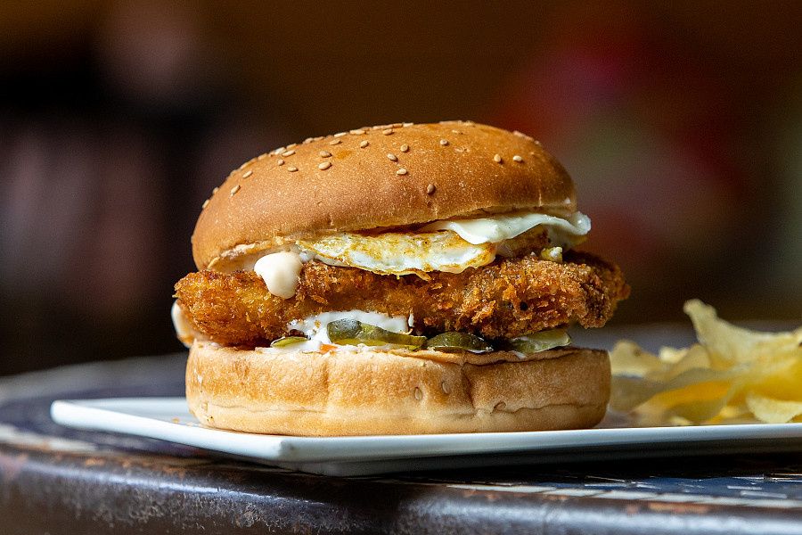 Crispy Fish Fillet Burger