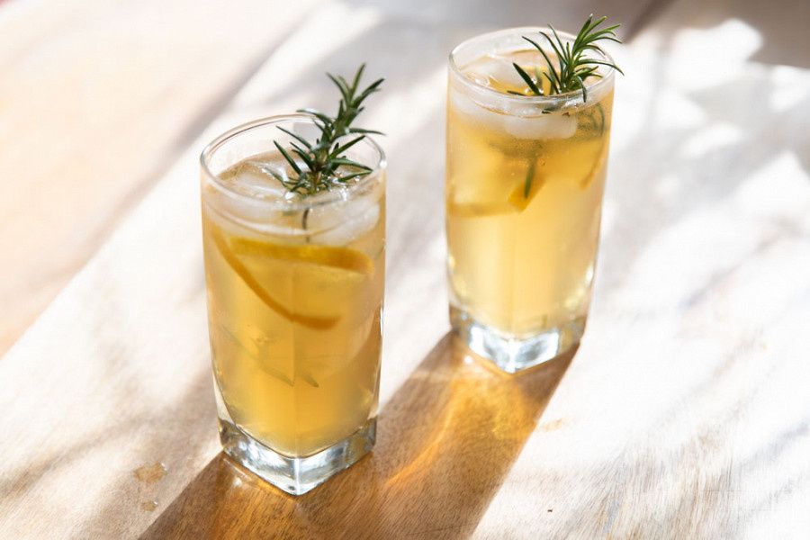 Rosemary Iced Tea