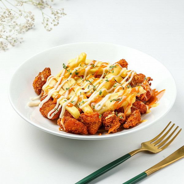 Popcorn Chicken & Fries