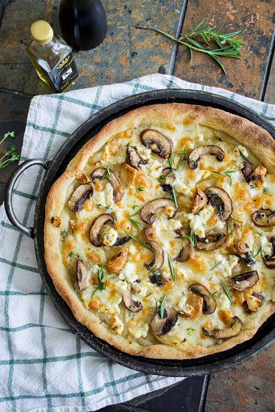 Truffle & Mushroom Pizza