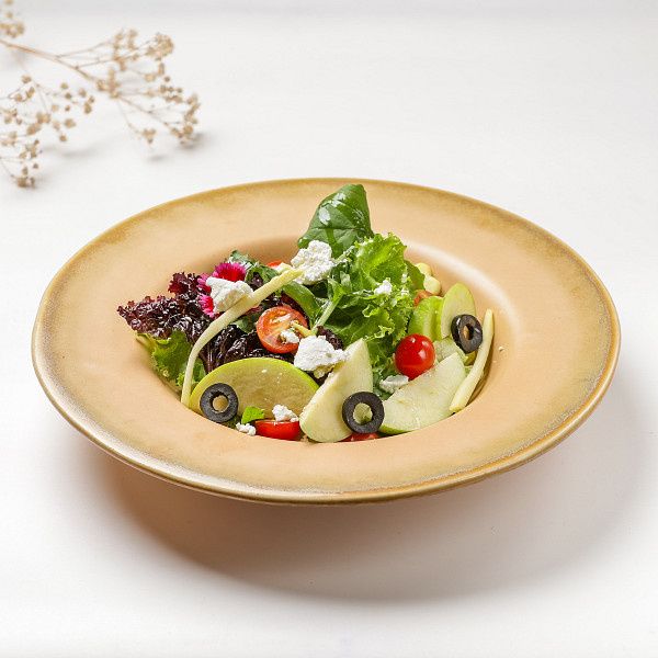 Raw Mango, Green Apple & Feta Cheese Salad