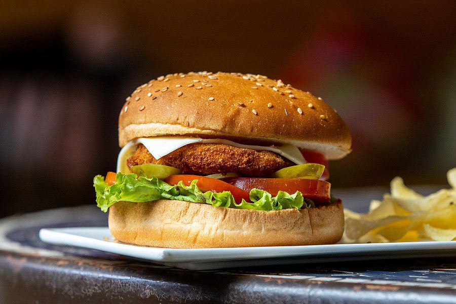 The Green Bun Burger