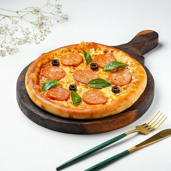 Chicken Pepperoni Pizza