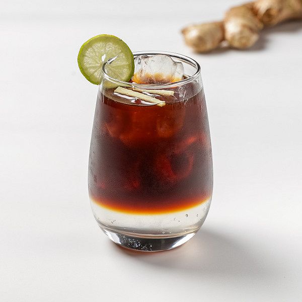 Ginger Lemon Cold Brew Spritz