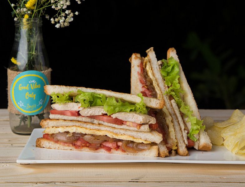 The Meaty Club Sandwich