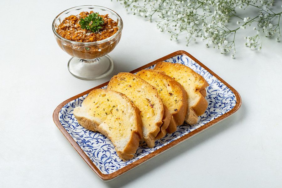 Spicy Keema On Toast