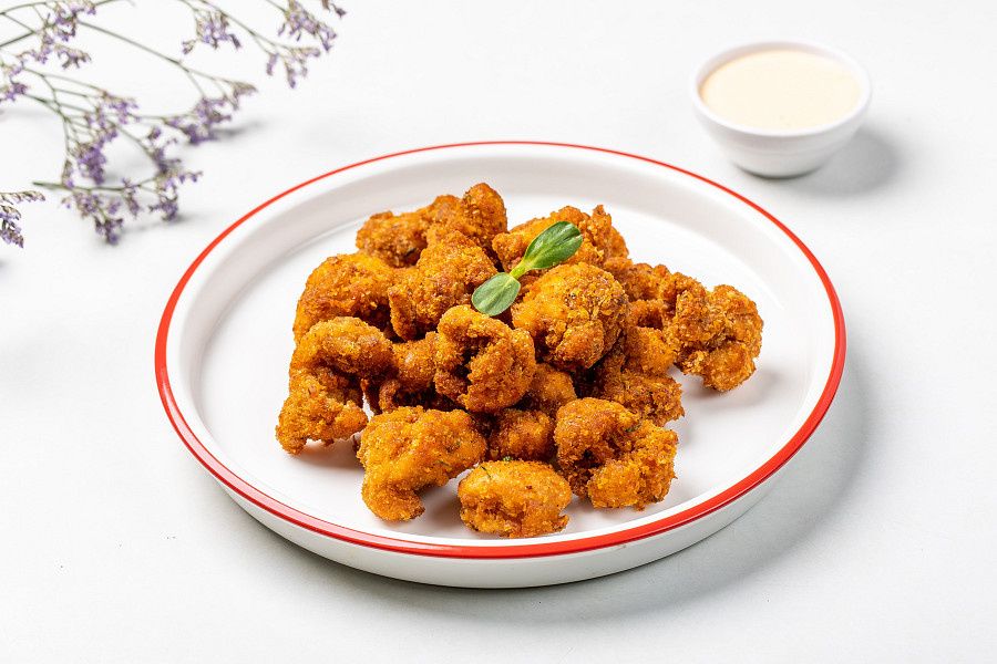 Spiced Dusted Chicken Popcorn