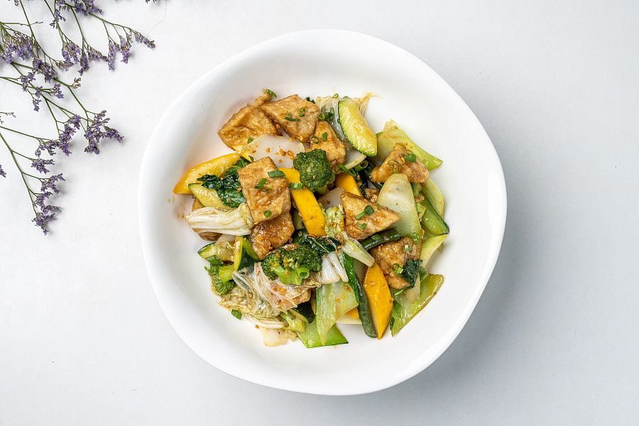 Stir Fried Vegetables With Tofu